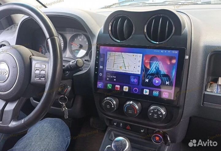 Магнитола Jeep Compass 1 Рестайлинг 2010-16г 4/64G