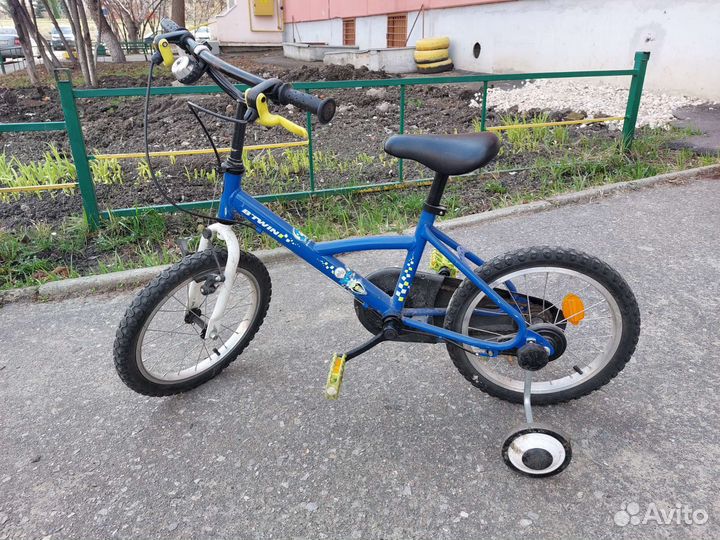 Детский велосипед btwin 16