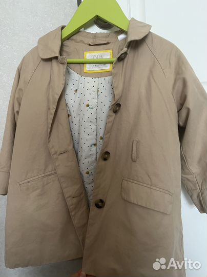 Тренч плащ для девочки