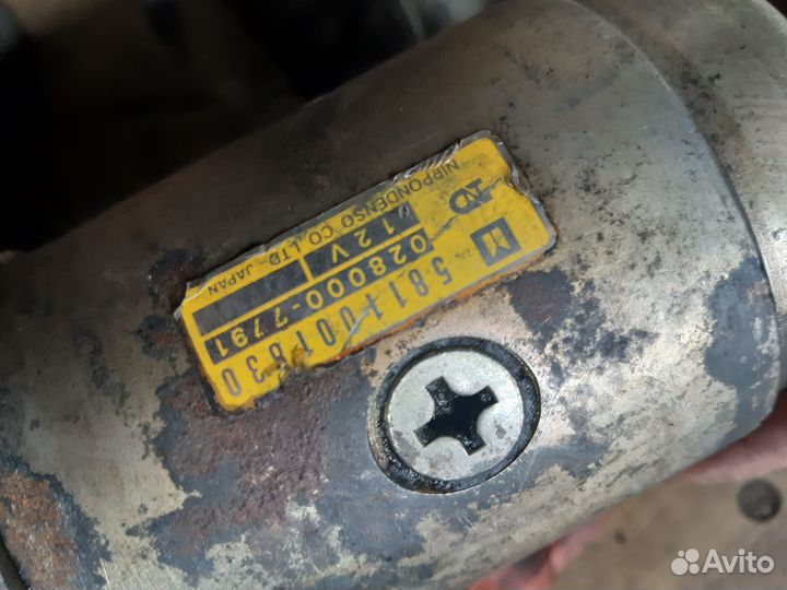 Стартер isuzu