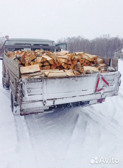 Дрова колотые