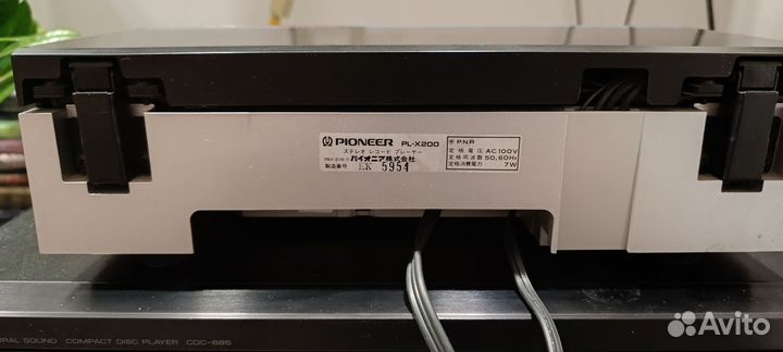 Проигрыватель винила pioneer PL-X200