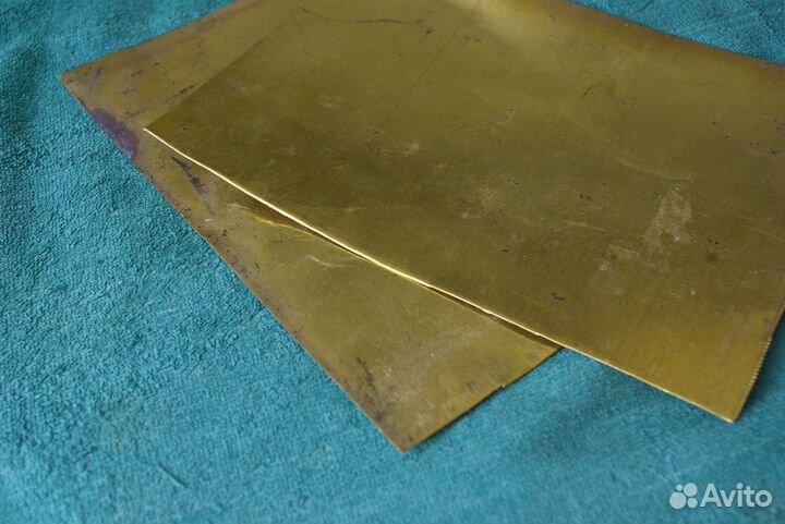 Латунь листовая обрезки
