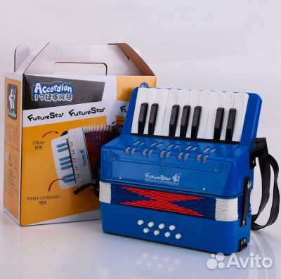 Аккордеон детский Future Star FF-17K-BL синий