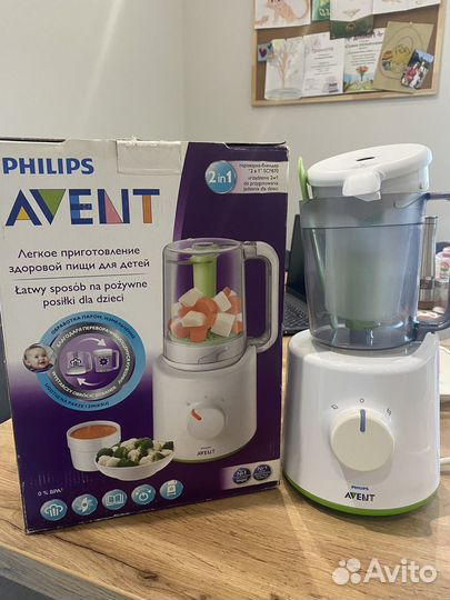 Пароварка блендер avent