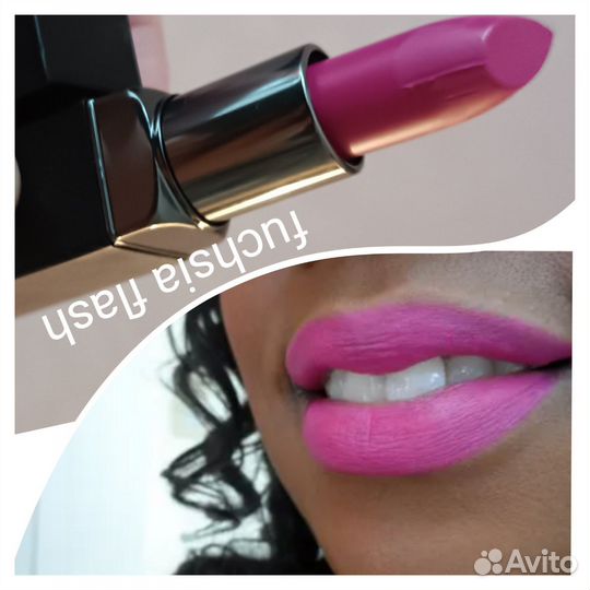 Smashbox помада fushia flash фуксия