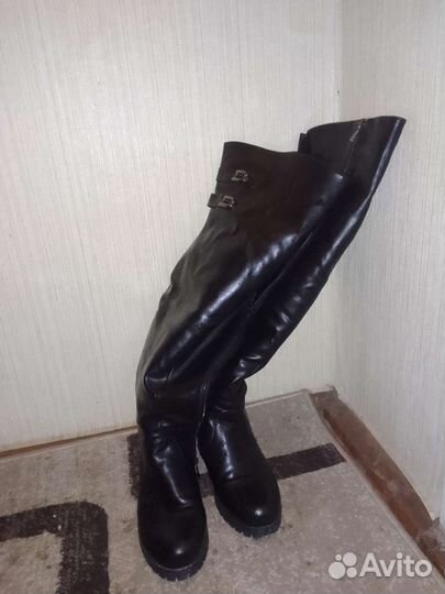 Ботфорты зимние