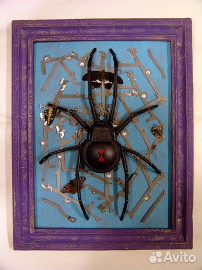 Паук каракурт, стимпанк