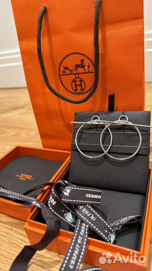 Серьги Hermes