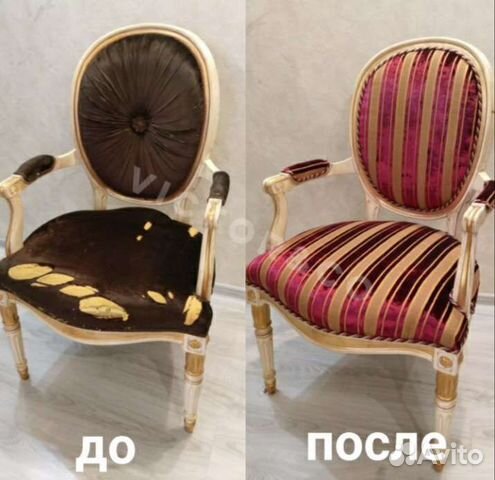 Перетяжка, ремонт мягкой и корпусной мебели
