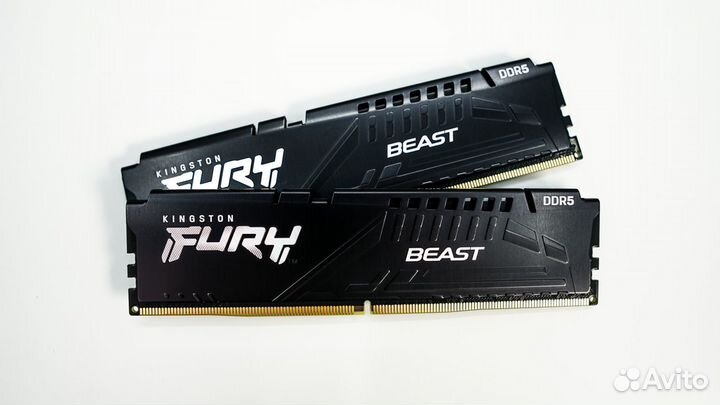 Оперативная память DDR 5 Kingston fury Beast Black