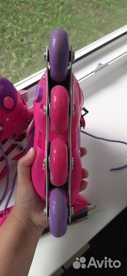 Роликовые коньки раздвижные 29-32р