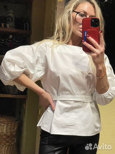 Zara брюки летние,кроптоп с откр.спин,футболка 40