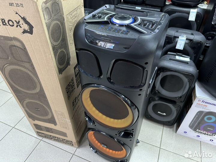 Мощная колонка Eltronic 20-72 130Вт