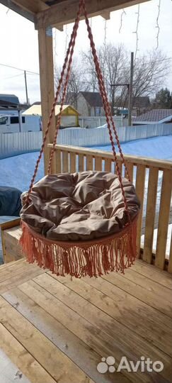 Садовые качели ручной работы