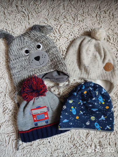 Шапки детские для мальчиков