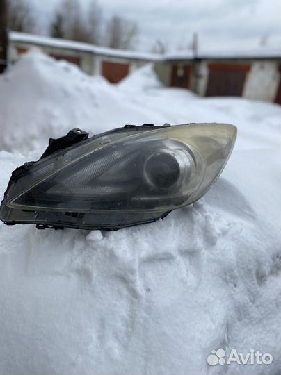 Фары на mazda 3 bk седан