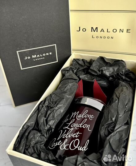 Jo Malone ароматная свеча velvet rose & OUD