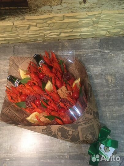 Букет из раков