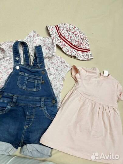 Брендовый пакет летних вещей 74 logg, hm