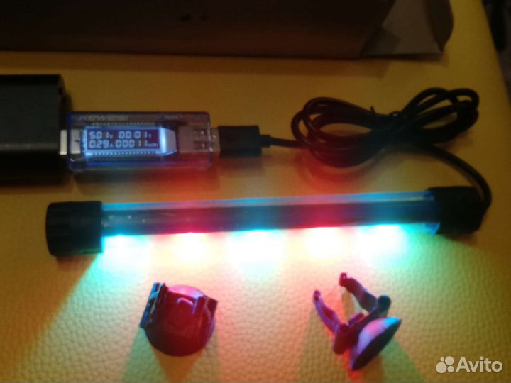 Аквариумный светильник USB 5в 1.5Вт