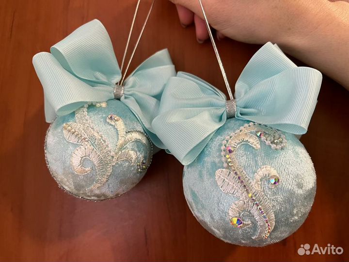 Новогодние игрушки ручной работы