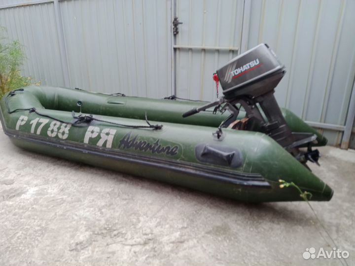 Лодка пвх Adventure T-320k с мотором Tohatsu 9,8+