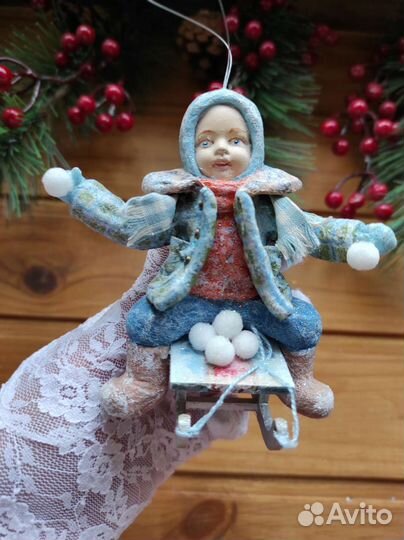 Ватная игрушка