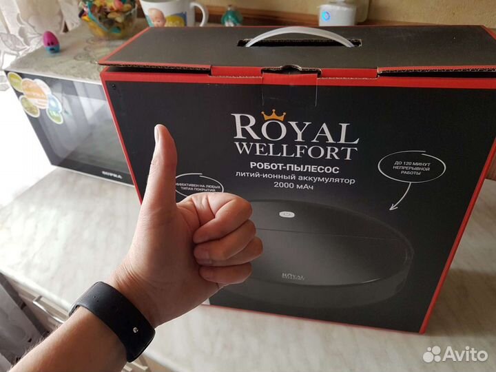 Робот пылесос Обмен Royal wellfort vt-33