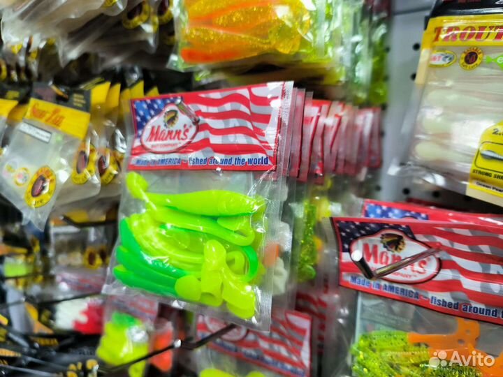 Силиконовые приманки Manns