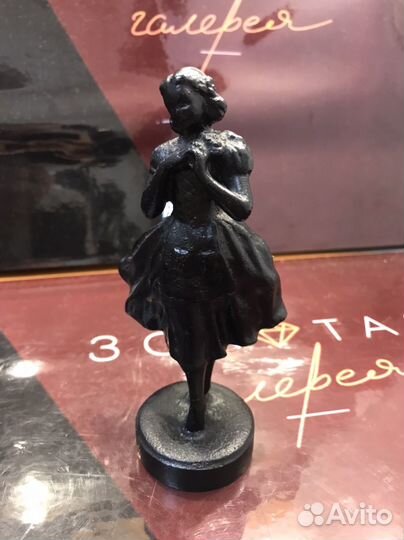Статуэтка касли балерина жизель чугун