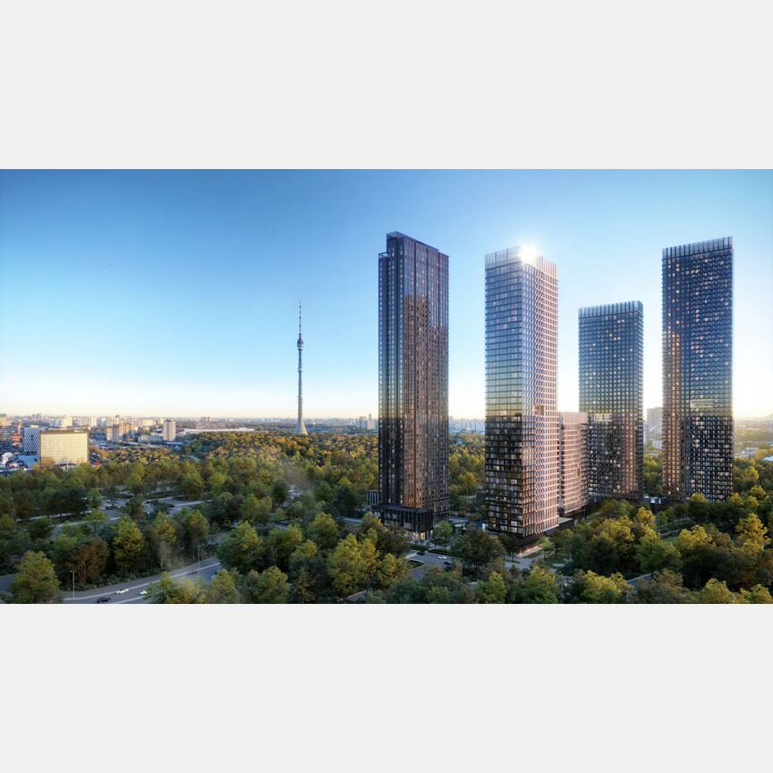 3-к. квартира, 96,3 м², 43/47 эт.