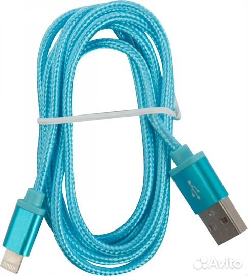 Дата-кабель 8PIN DCC258 цвет синий