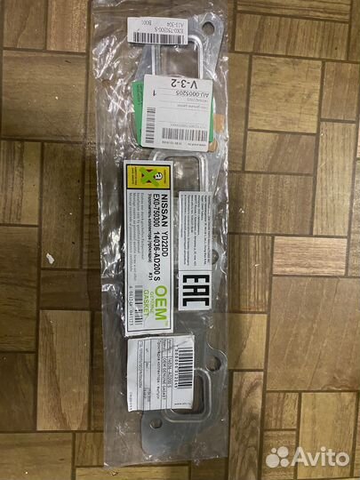 Прокладка выпускного коллектора Nissan YD25