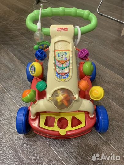 Ходунки каталка fisher price