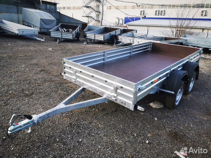 Прицеп легковой двухосный 3.5Х1.5 мзса 817732-022
