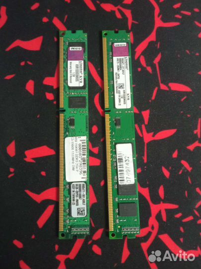 Оперативная память ddr3 4 gb 1333 kingston