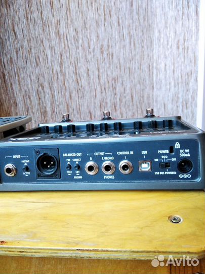 Гитарный процессор zoom g3x