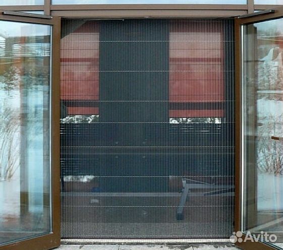 Москитные сетки плиссе на окна и двери