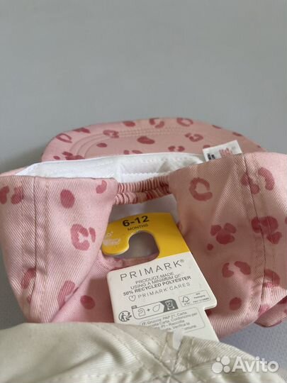 Кепка для девочки до 1,5 лет