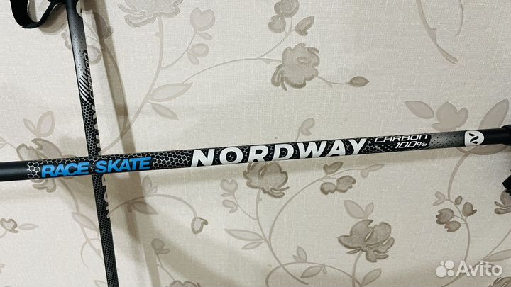 Лыжные палки nordway race skate 150см