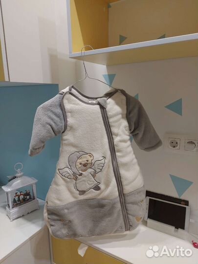 Конверт,спальный мешок для новорожденного теплый