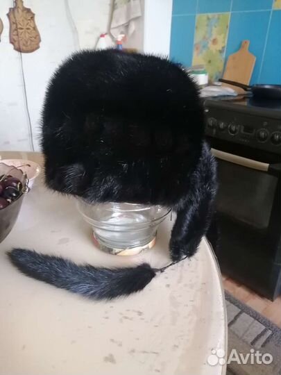 Шапка норковая женская