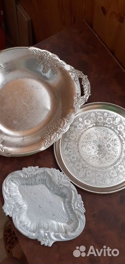 Старинная посуда металл