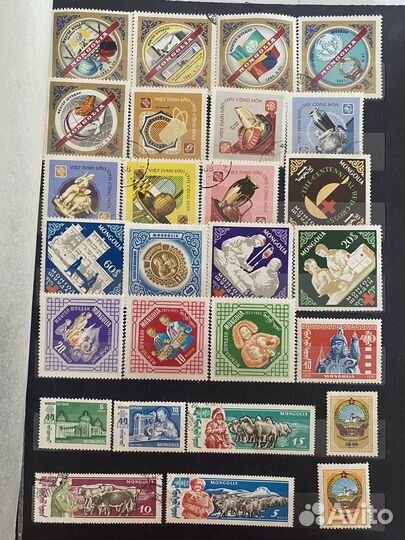 Альбом с марками СССР