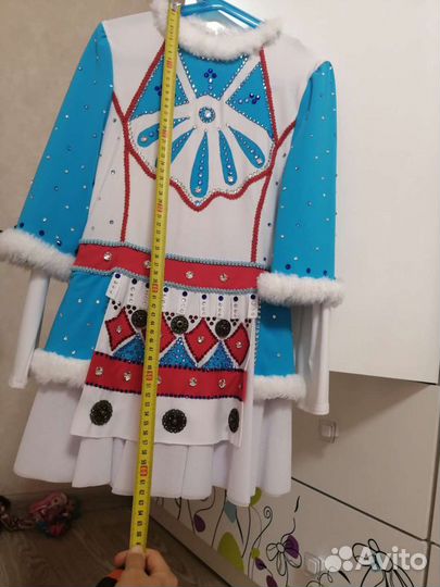 Платье для выставления по фигурному катанию(7лет