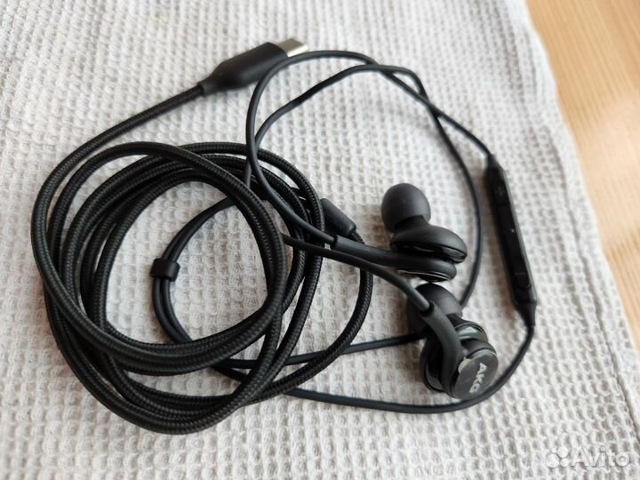 Наушники гарнитура AKG от Samsung usb c