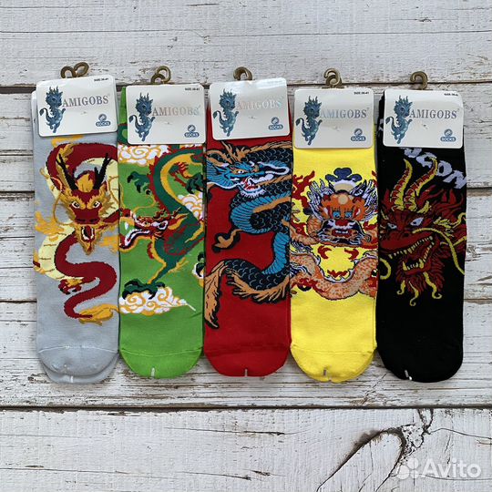 Носки новогодние