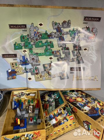 Lego heroica Лего настольные игры 3857 купить в Москве | Личные вещи ...