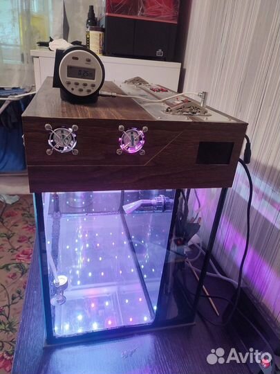 Аквариум со встроенным биофильтром на 40 литров